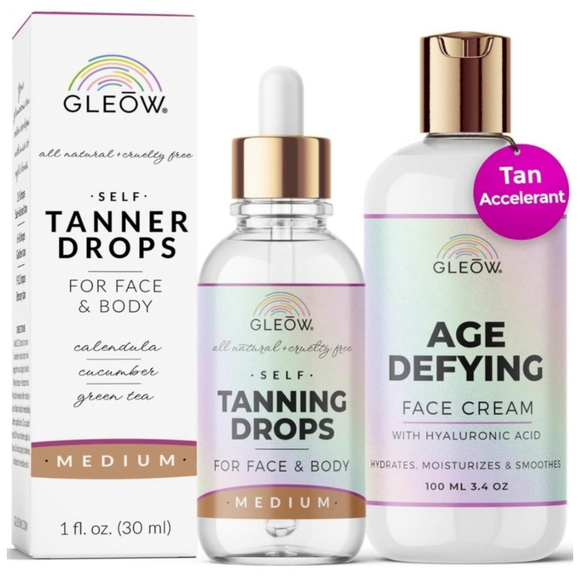 Other - FACE Self Tanner Drops with Anti Aging Cream
